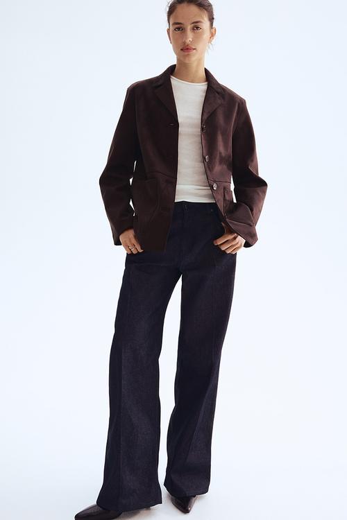 Jacket - dark brown 