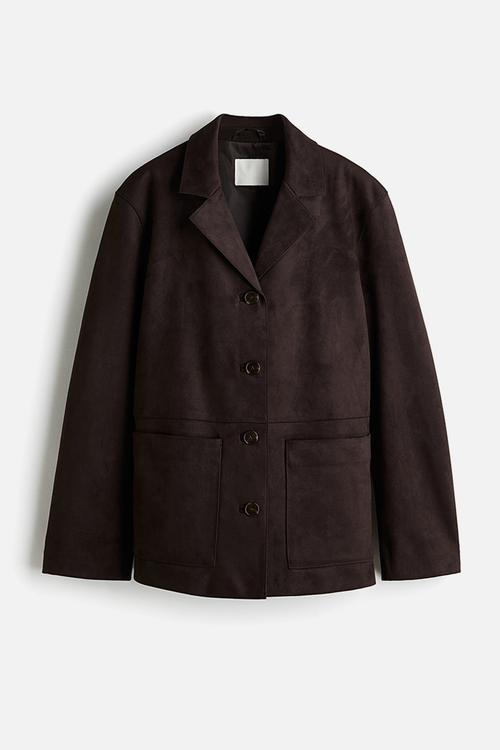 Jacket - dark brown 