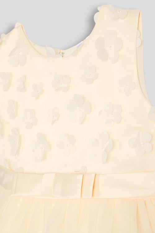 Tulle ball gown - barley white