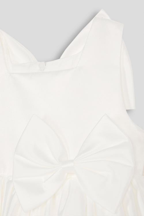 Occasion skater dress - white