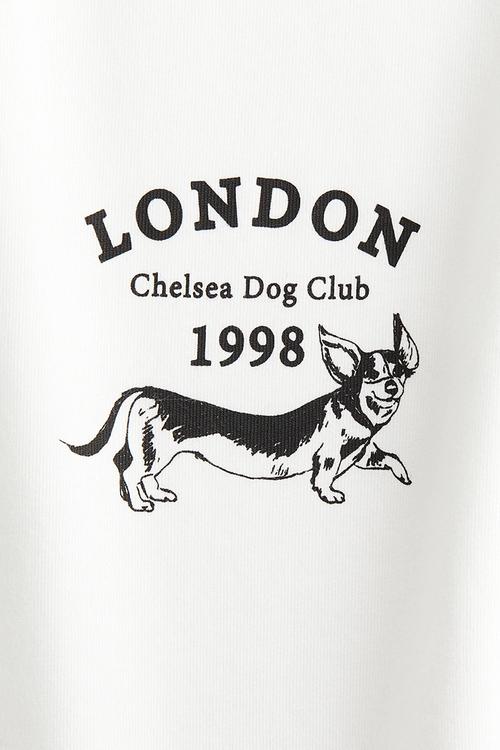 Oversized T-shirt -  white/london 