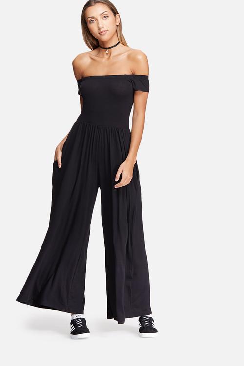 Off shoulder jumpsuit