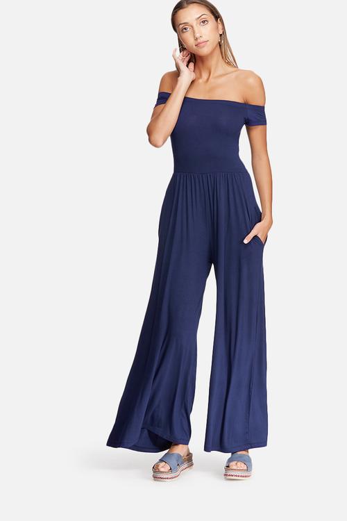 Off shoulder jumpsuit