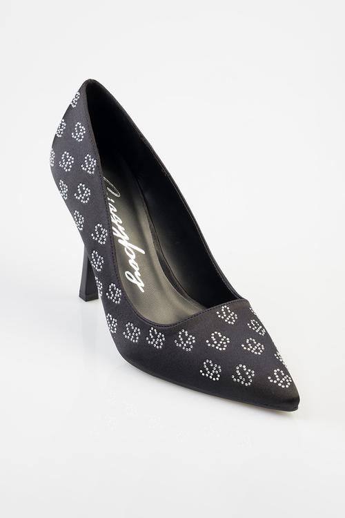 Josette court heel - black