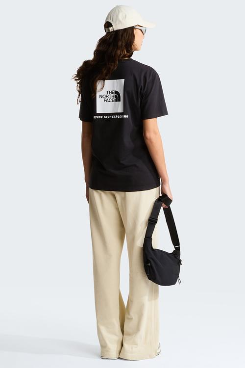 W Evolution Box Nse Relaxed Short Sleeve Tee - Tnf Black-Tnf White