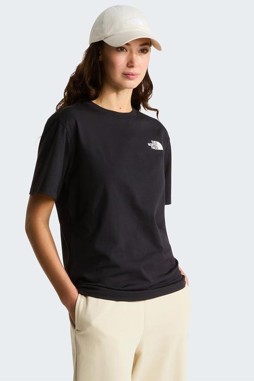 W Evolution Box Nse Relaxed Short Sleeve Tee - Tnf Black-Tnf White