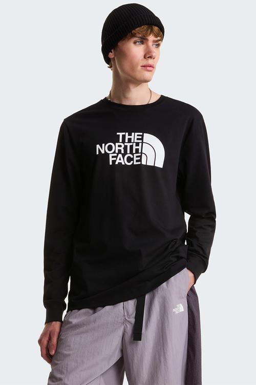 Evolution Half Dome Regular Long Sleeve Tee - Tnf Black
