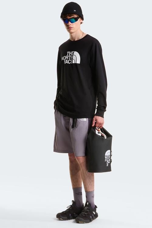 Evolution Half Dome Regular Long Sleeve Tee - Tnf Black
