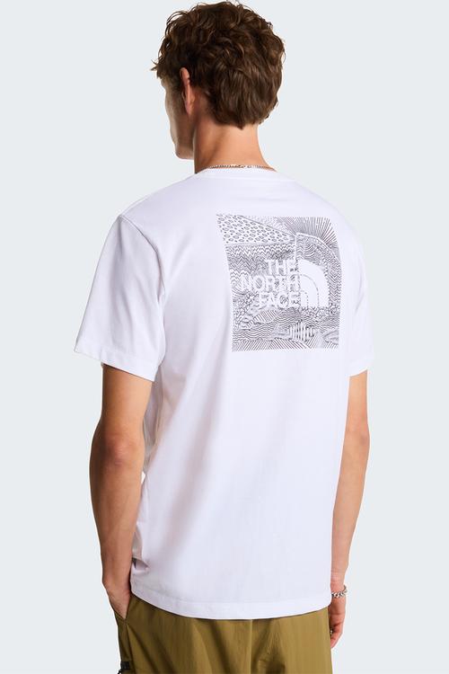 M Box Nse Celebration Regular Short Sleeve Tee - Tnf White