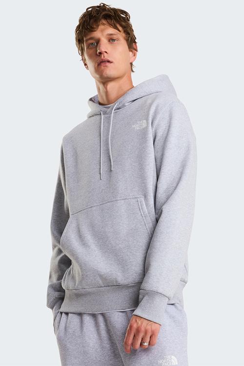 Simple Dome Regular Hoodie - Tnf Light Grey Heather