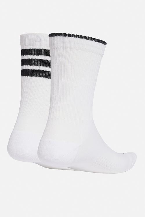 Stadium Socks 2 Pair Pack - White/Blk