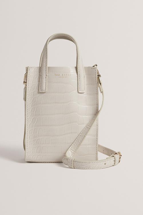 Exclusive Wenissa Mini Icon Crossbody  Bag - White