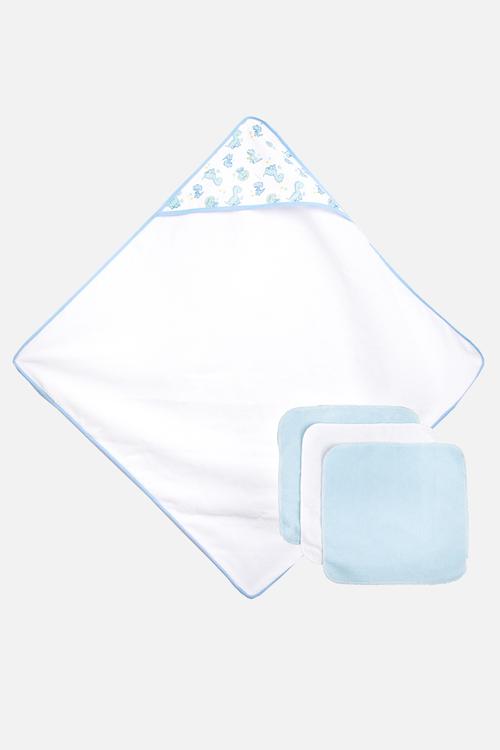 Dino Bath Time Gift Set - blue