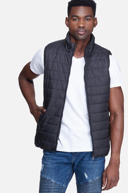 Jake sleeveless bomber