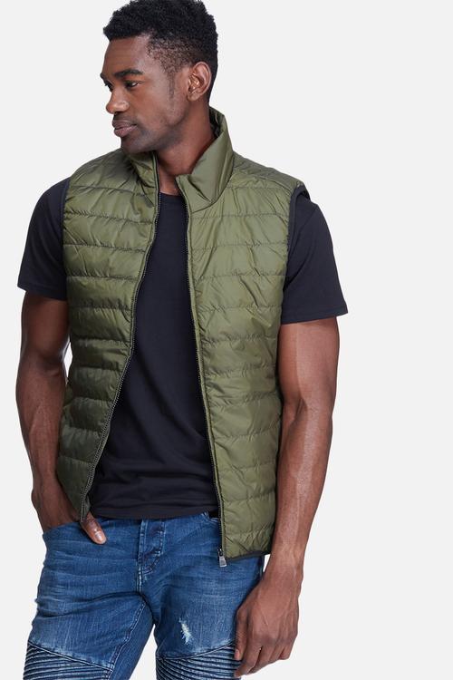 Jake sleeveless bomber