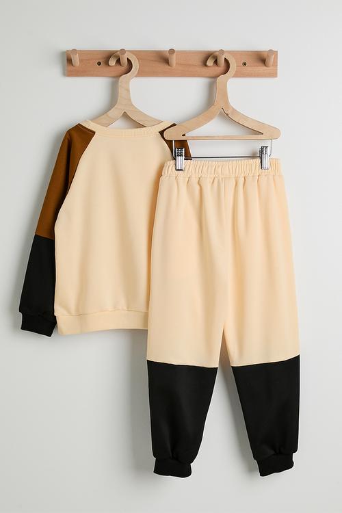 Sweatshirt & joggers - neutral multi
