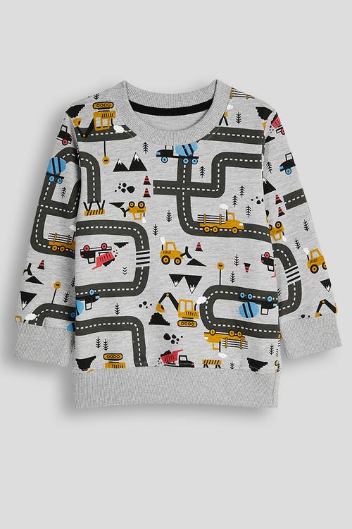 Roadmap sweatshirt - grey/multi