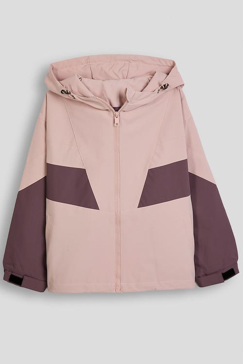 Windbreaker-style jacket - dusty pink/sunset purple
