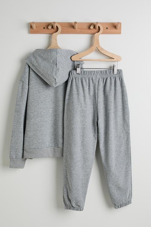 Hoodie & jogger - grey