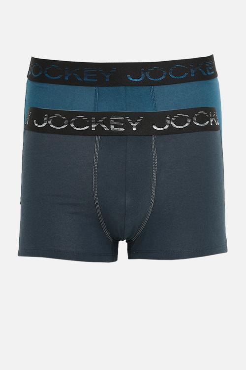 2 Pack Graded Elastic Pouch Trunk - multi