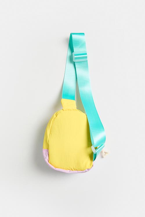 Colourblock crossbody bag - multi bright