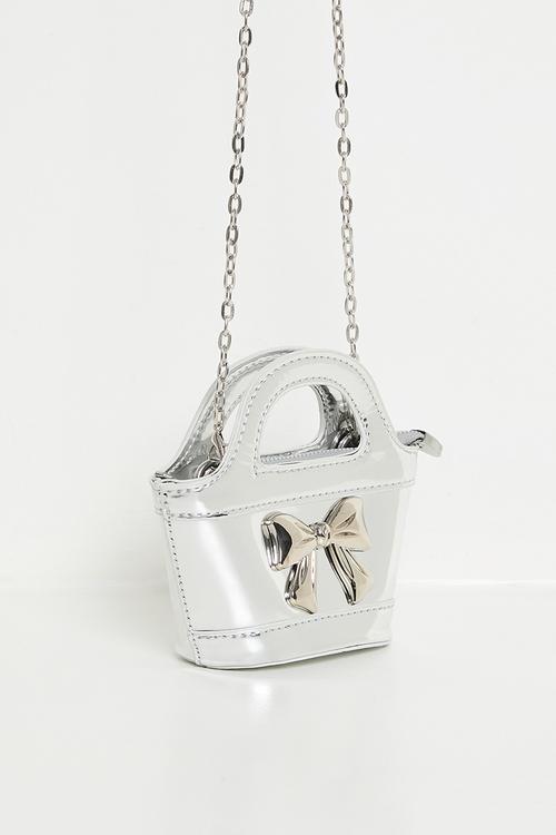 Bucket bag - silver