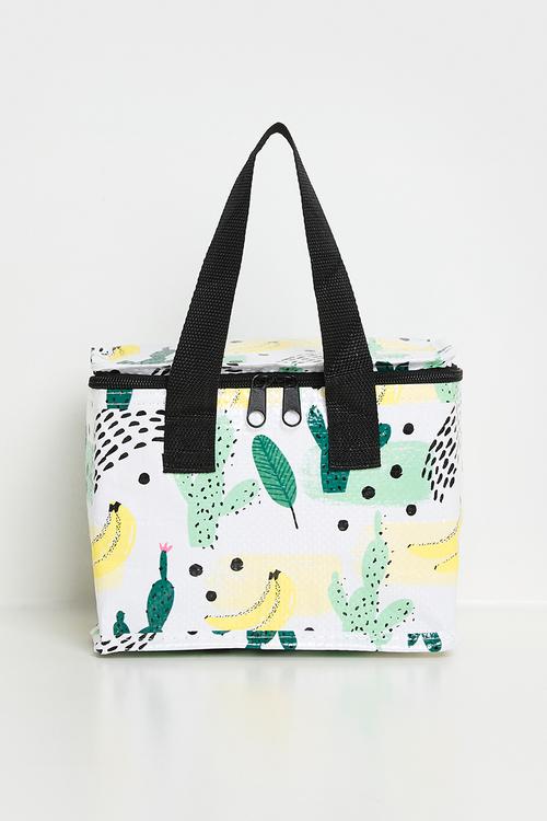 Lunch bag - white/multi