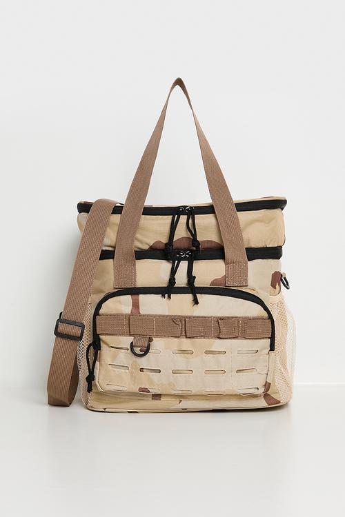 Tiered lunch bag - beige camo