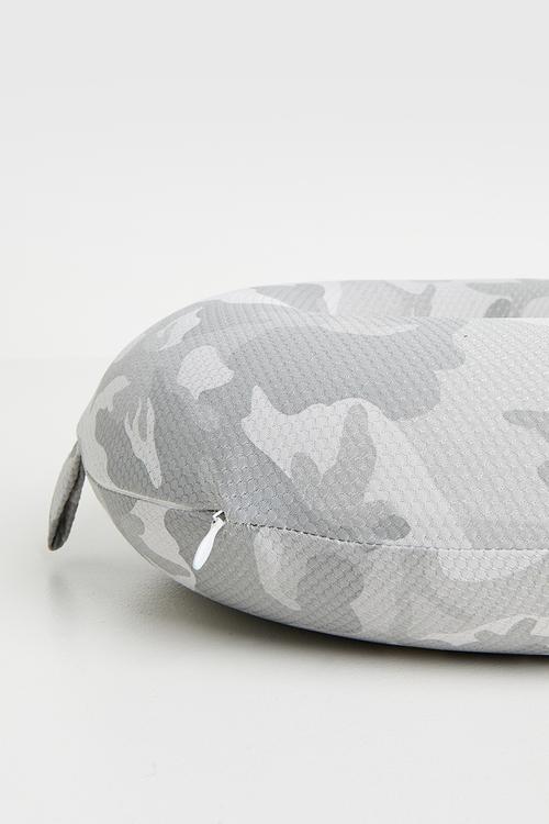 Neck pillow - light grey camo