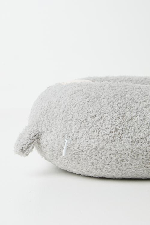 Novelty travel pillow - light grey