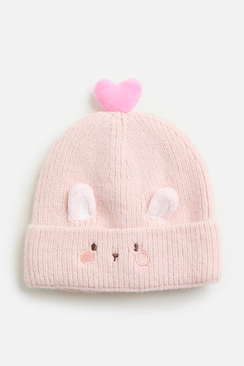 Bunny beanie - pink