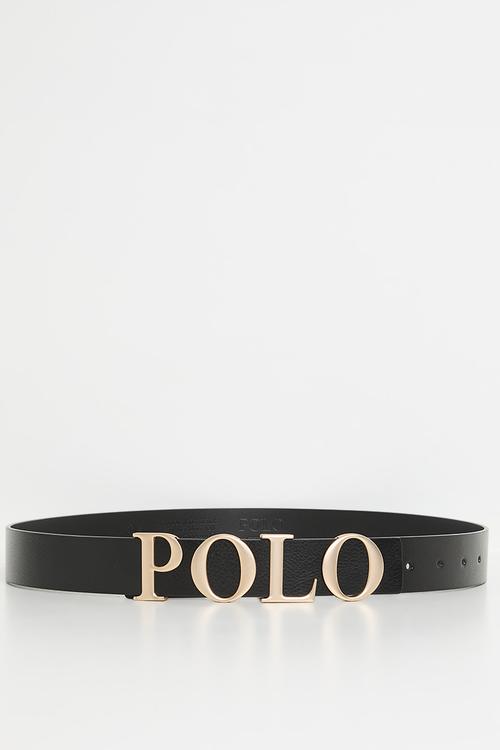 Alex Belt - Black With Champagin Buckle Finish