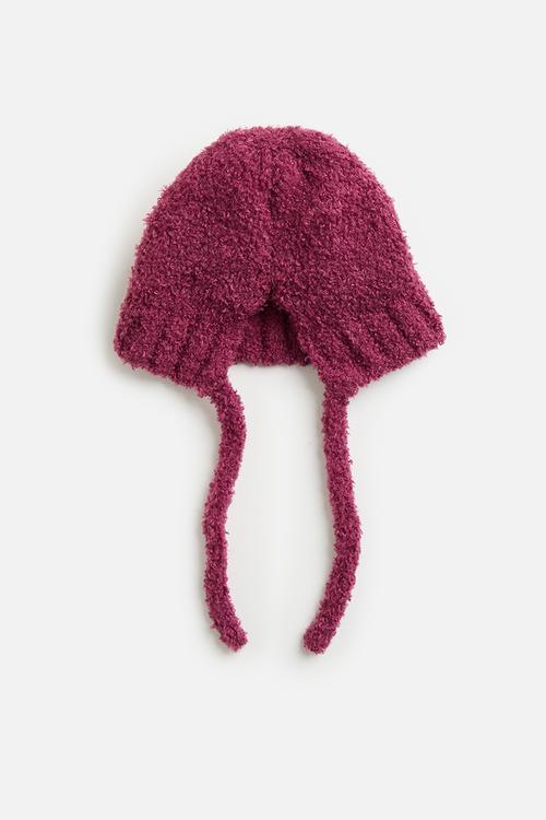 Frog beanie - rouge pink