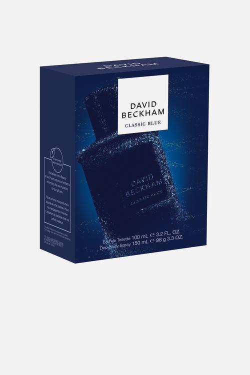 David Beckham Classic Blue Edt Set - 100ml