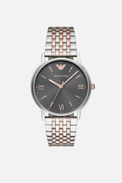 Kappa Three-Hand Two-Tone Steel Watch - Silver