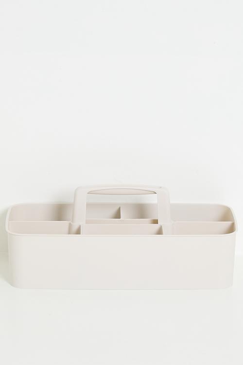 Stackable Compartment Box - White