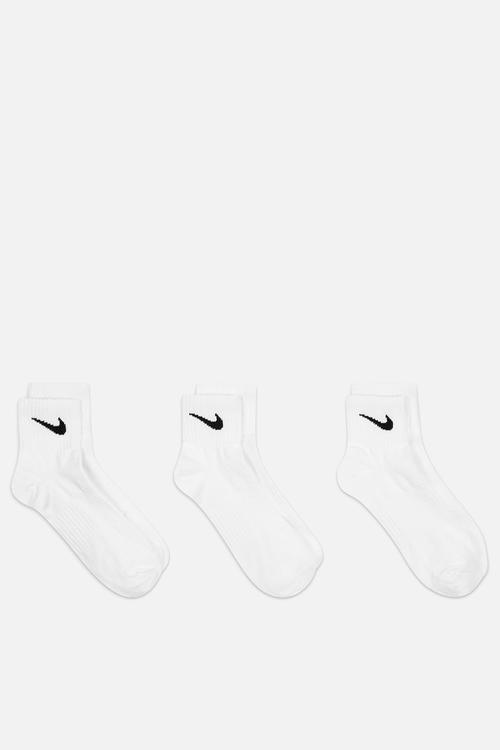 Nike performance lightweight ankle socks 3pk - white