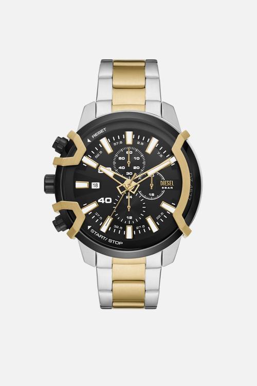 Griffed Chronograph Two-Tone  Watch -  Silver/Gold
