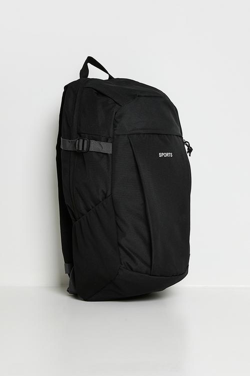 Sports hiking backpack - black