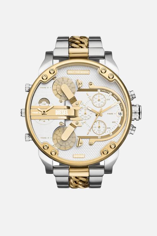 Mr. Daddy 2.0 Chronograph Two-Tone  Watch - Silver/Gold