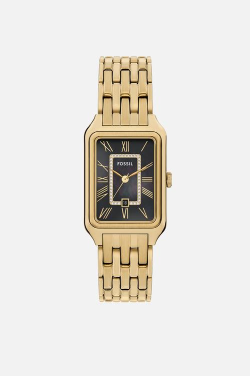 Raquel Three-Hand Date  Watch - Gold