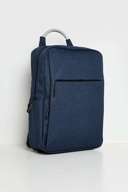 Rectangular backpack - navy