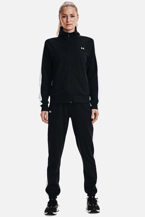 Tricot tracksuit - black / white