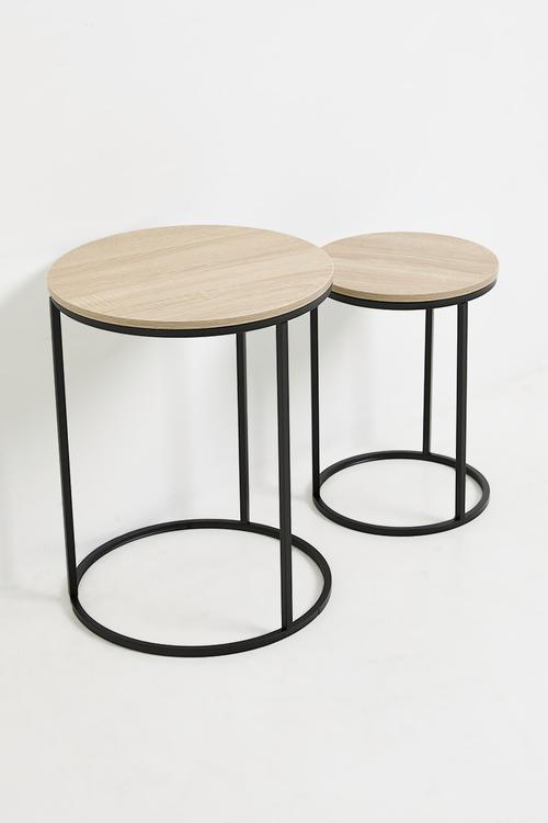 Pebble Nested Side Table - Natural