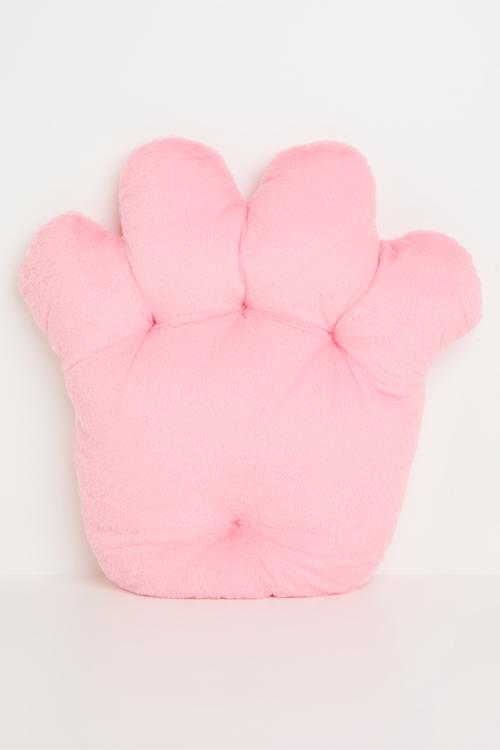 Super soft paw cushion - pink
