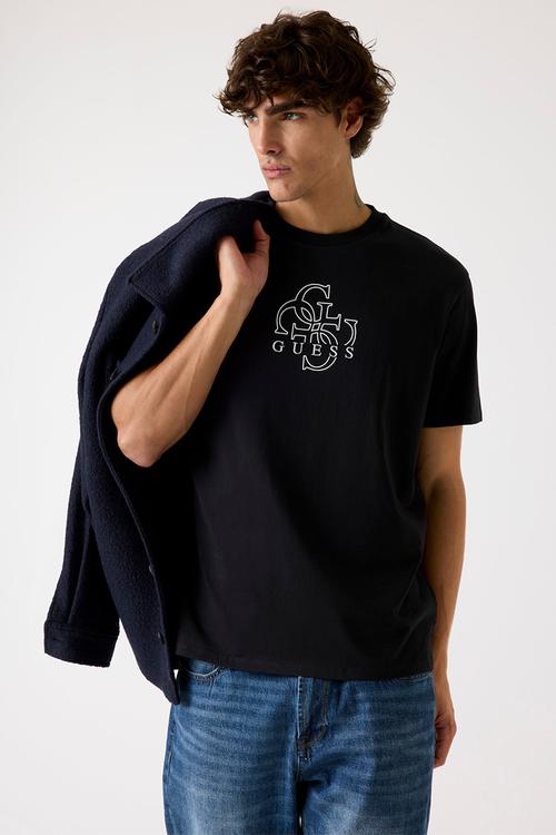 Ss Bsc Basic Quattro G Tee - Jet Black A996