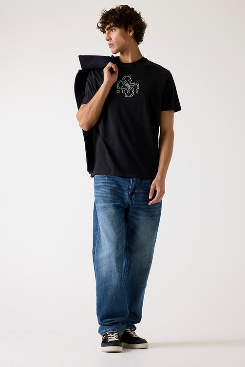 Ss Bsc Basic Quattro G Tee - Jet Black A996