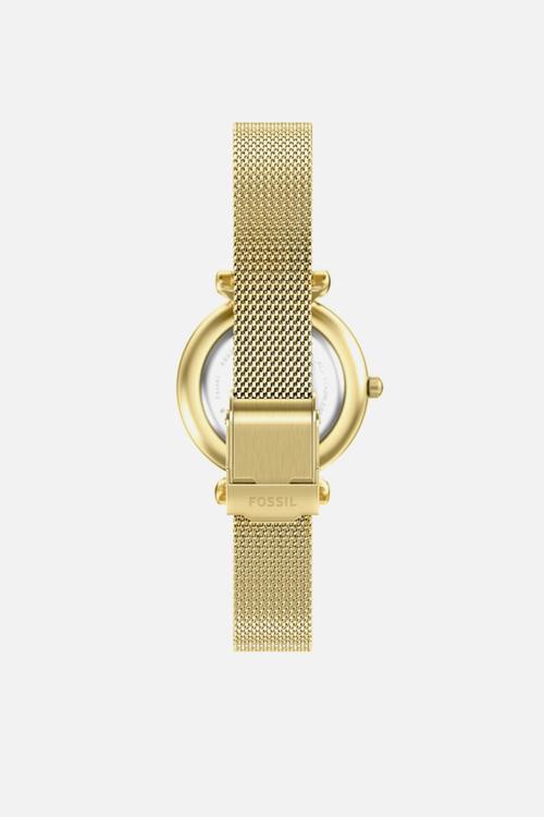 Carlie Mini Three-Hand  Watch -  Gold