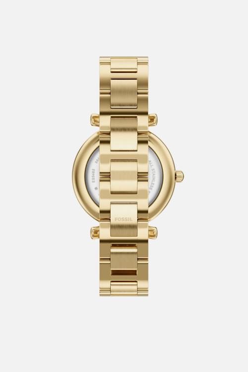 Carlie Three-Hand  Watch - Gold