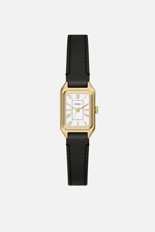 Raquel Mini Three-Hand  Watch - Black
